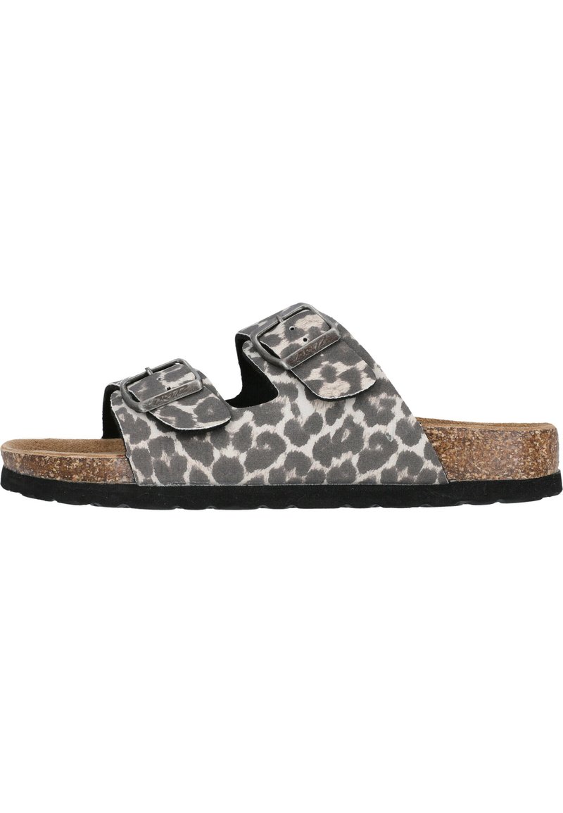 Cruz HILL - Pantolette flach - leopard