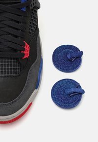 Jordan AIR JORDAN 4 RETRO  - Visoke tenisice - black/fire red/deep royal blue/dark smoke grey/tech grey