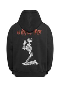 Dropsize HEAVY IN GOOD WE TRUST - Hoodie - washed black