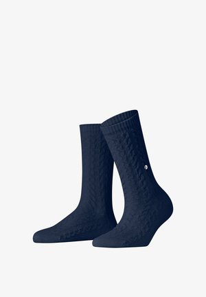 Burlington, CABLE SOCKEN - Calcetines - night blue