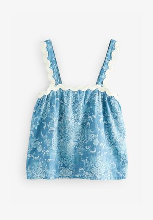 Laura Ashley REGULAR FIT - CAMI SCALLOPED SET - Pidžaamakomplekt - blue maddox