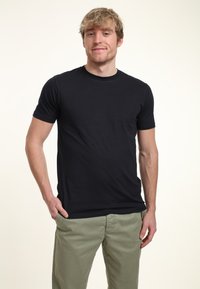 Henry Tiger UNISEX - T-shirt basic - navy blue