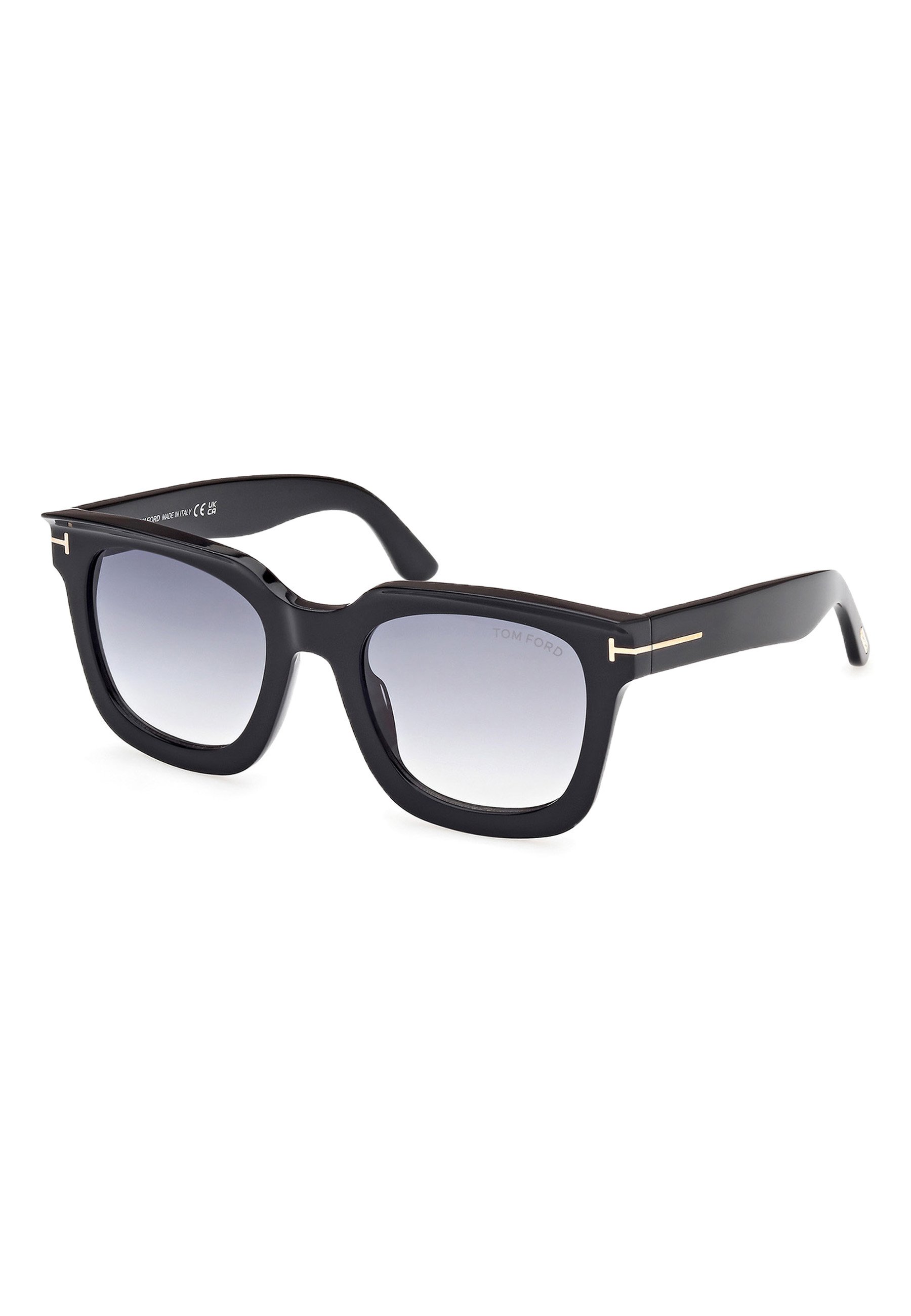 Sunglasses Lunette FumÃ©e Tom Ford Lunettes De Soleil Nero Lucido