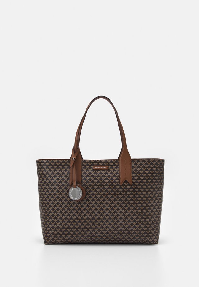 FRIDASHOPPING BAG - Handbag - moro/ecru/tabacco
