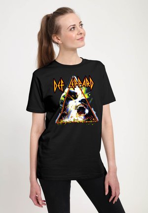 Henry Tiger, DEF LEPPARD - HYSTERIA - T-Shirt print - black