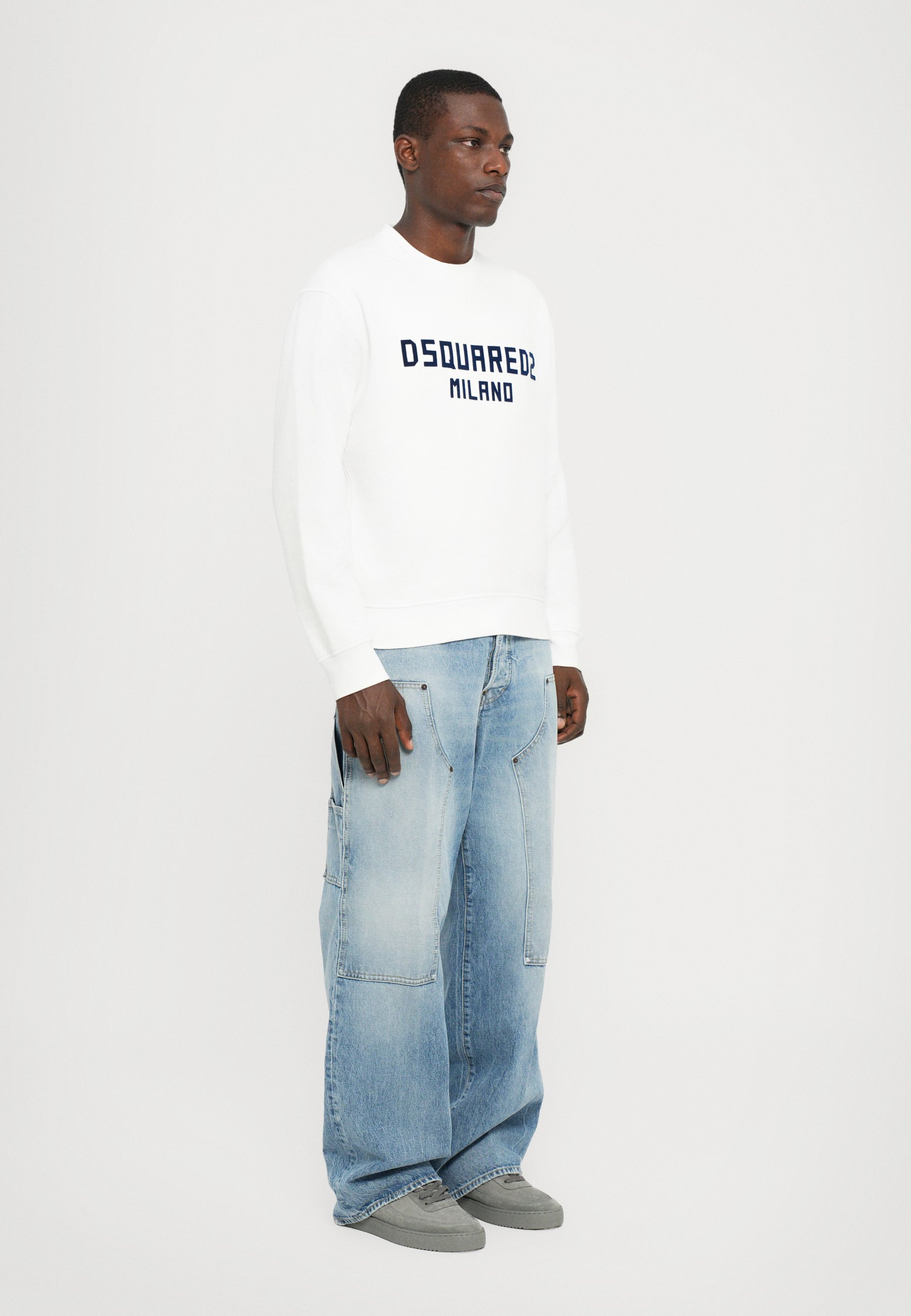 トップス DSQUARED2 23SS Luner Year Cool Sweat WHT 3667ebe56b954533b7aa2c69b49424