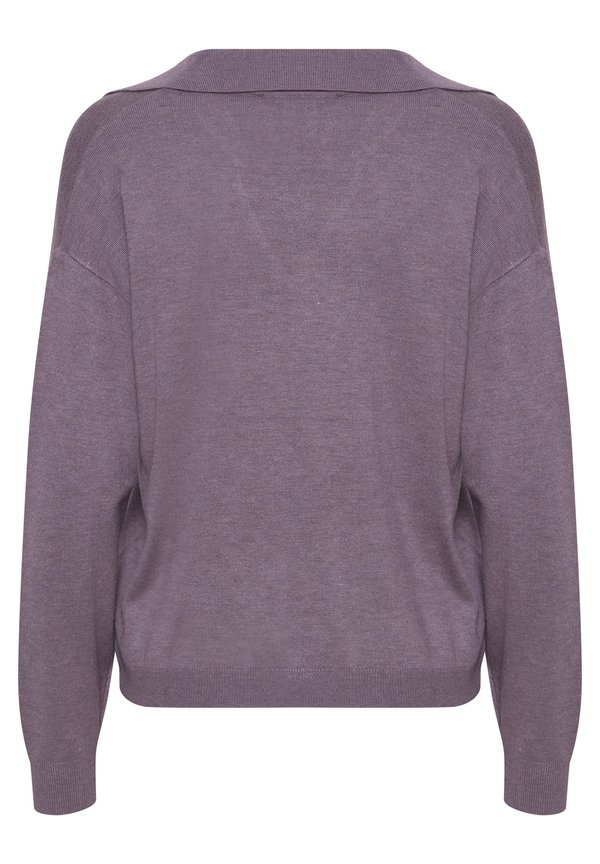 BYPIMBA - Jumper - grape jam melange3