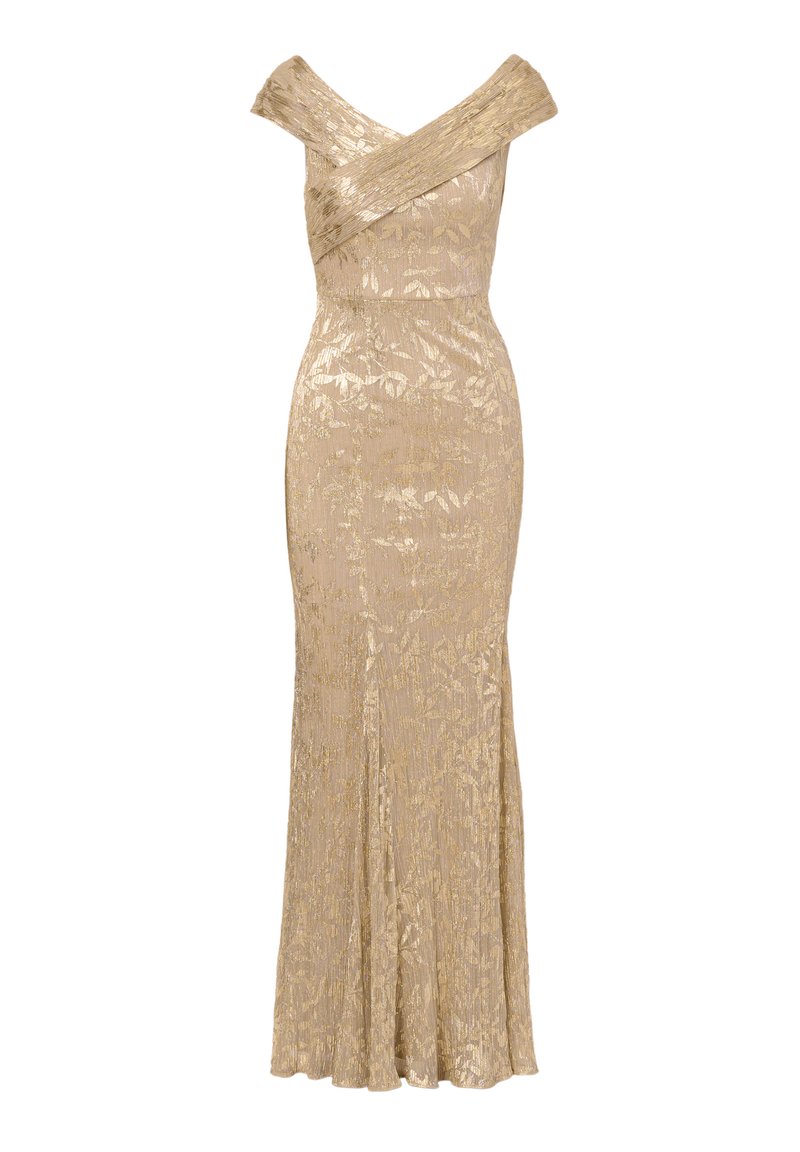 Adrianna Papell FOIL LEAF MERMAID - Occasion wear - champagne gold/gold-coloured  - Zalando