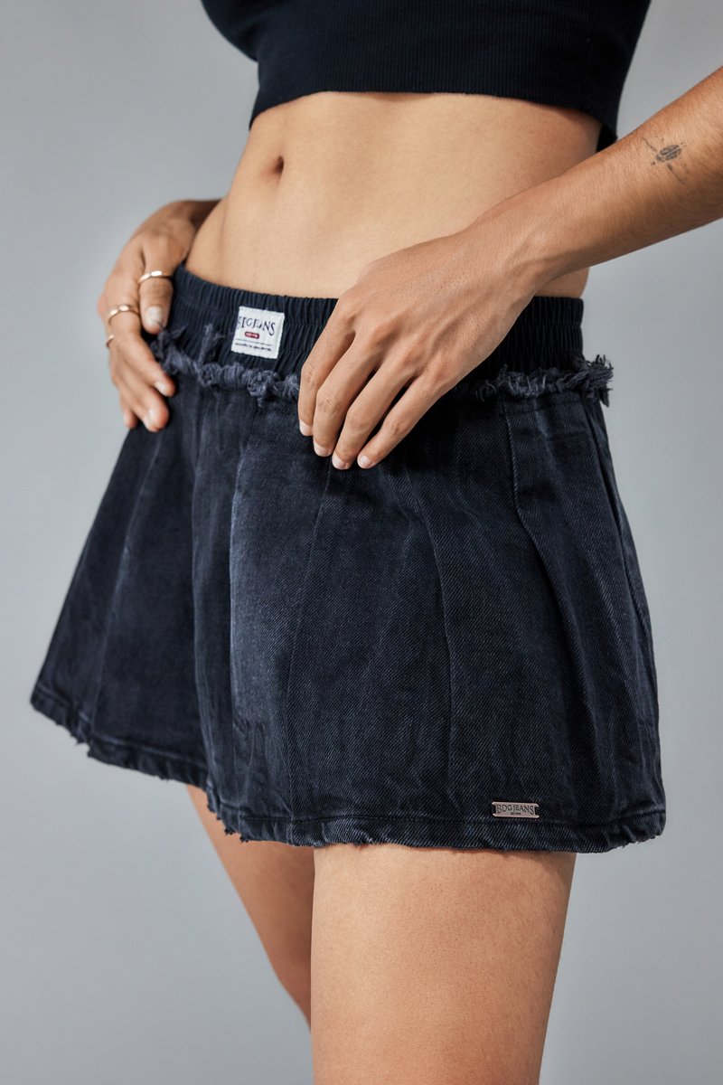 BDG Urban Outfitters ALEXANDRA - Jeansskjørt - black