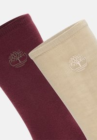 Timberland 2 PACK - Calcetines - burgundy