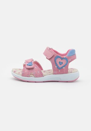 LEATHER - Walking sandals - pink
