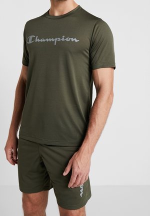 T-shirts print - dark green