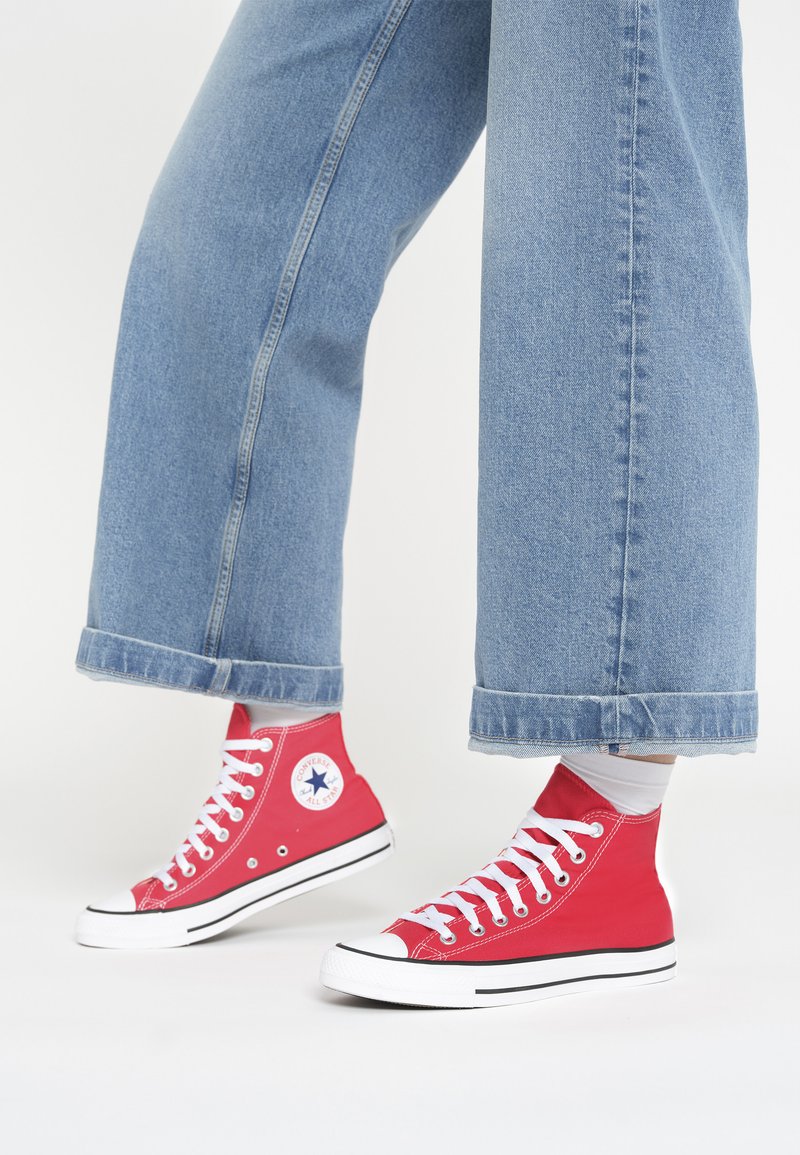 Converse - CHUCK TAYLOR ALL STAR HI  - Vysoké tenisky - red, Zvětšit