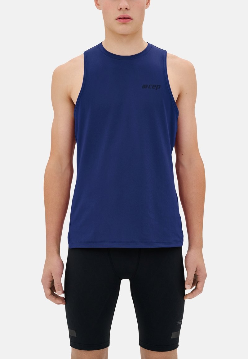 CEP THE RUN TANK TOP MEN - Top - dark blue