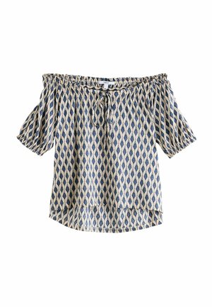 Next REGULAR FIT - SHORT SLEEVE  - Blůza - blue print