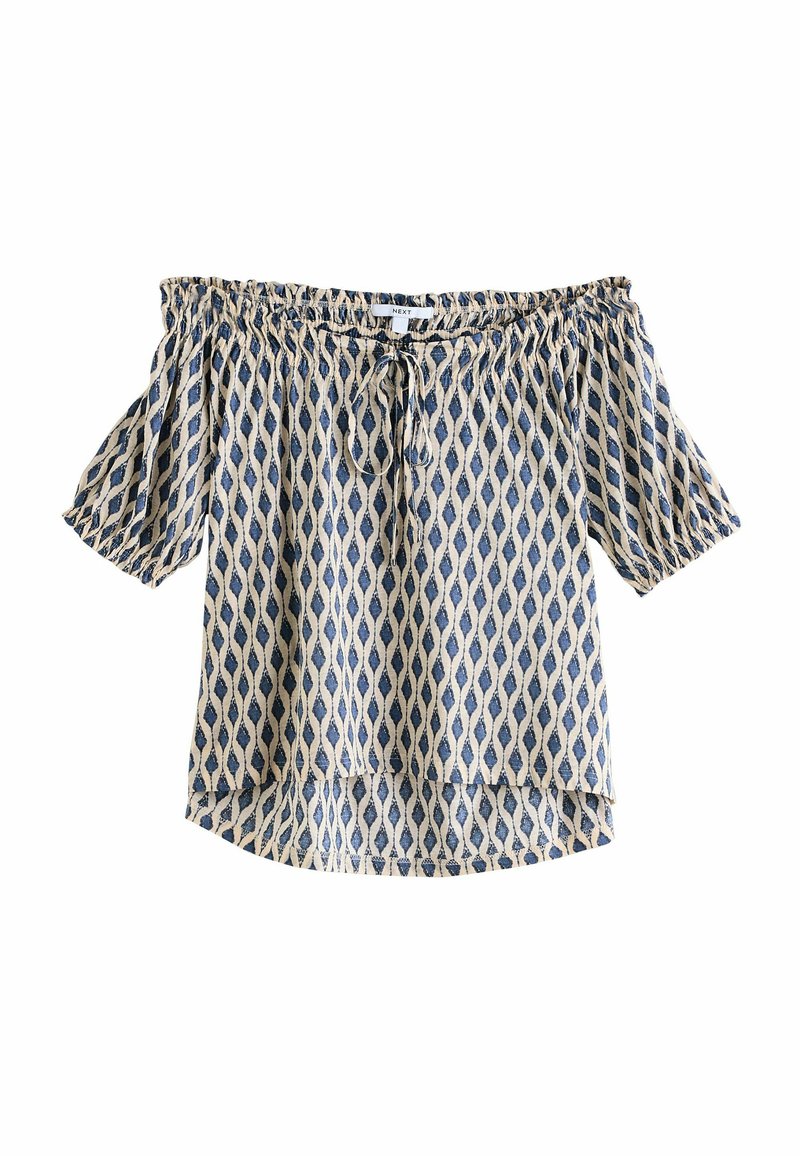 Next REGULAR FIT - SHORT SLEEVE  - Blus - blue print