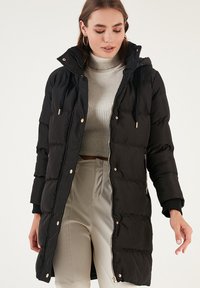 LELA REGULAR FIT - Zimski kaput - black