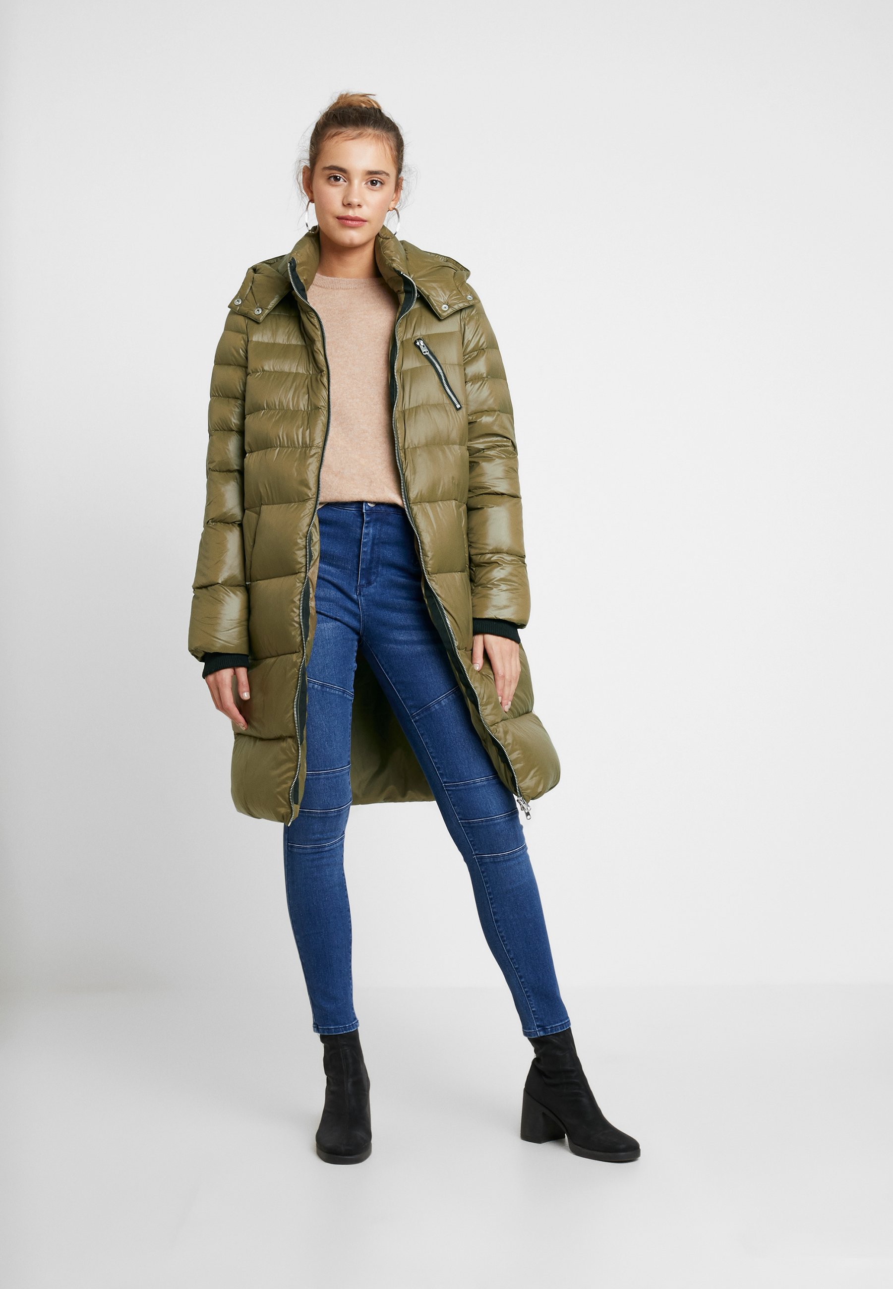 YASDAWNA JACKET Płaszcz puchowy beech YASDAWNA JACKET Płaszcz puchowy beech