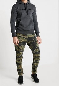 G-STAR Jersey con capucha - mottled dark grey