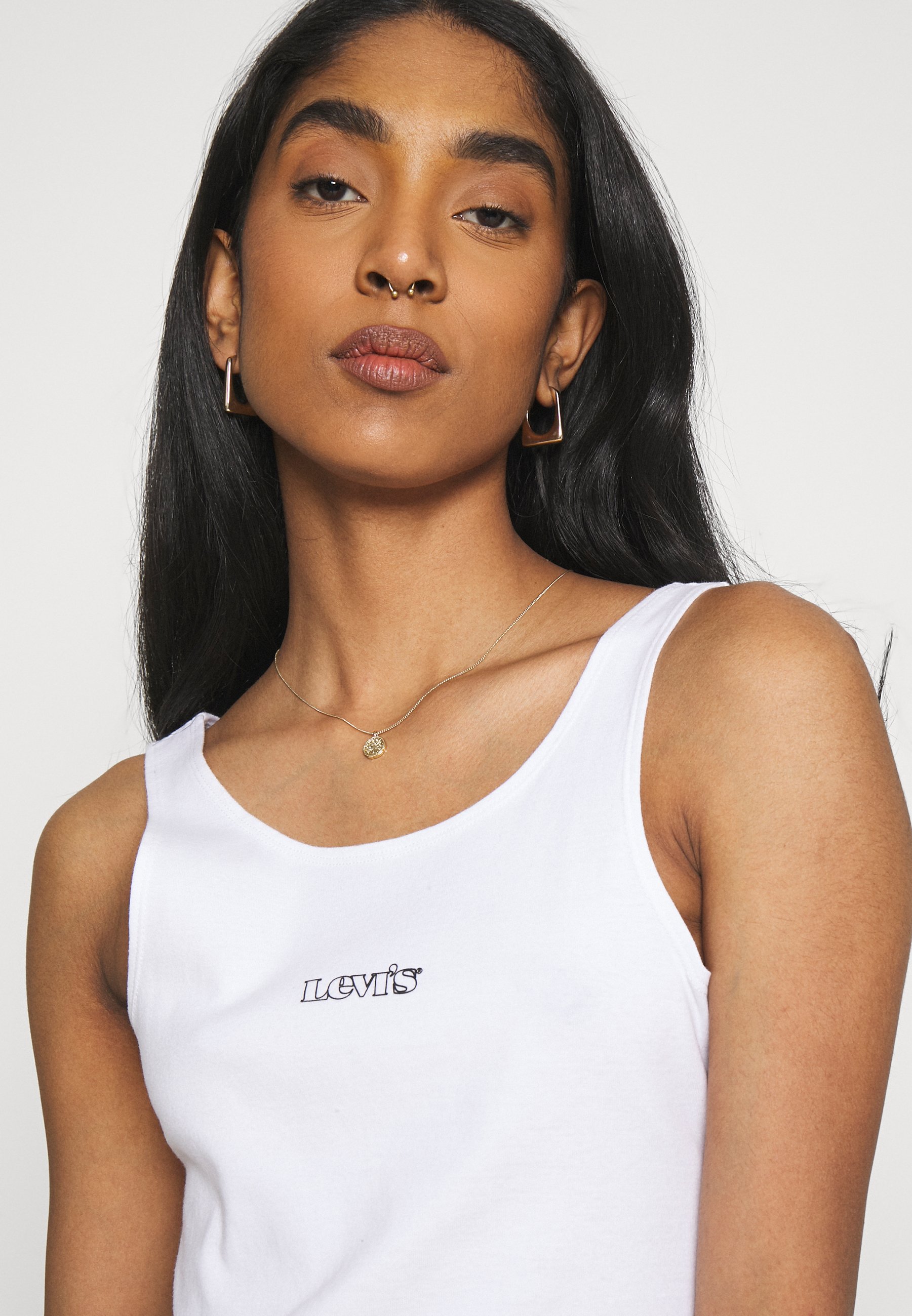 Levi's® GRAPHIC BABY TANK - Top - white 