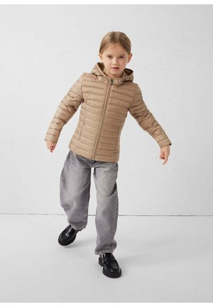 LÉGÈRE À CAPUCHE CARLA - Gewatteerde jas - beige