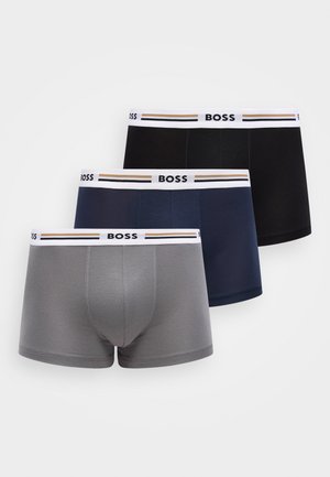 TRUNK REVIVE 3 PACK - Alsónadrágok - black/grey