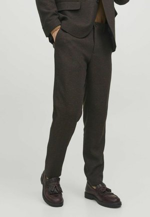 SLIM FIT - Pantalones chinos - chocolate torte