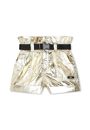 À TAILLE ÉLASTIQUÉE - Shorts - gold