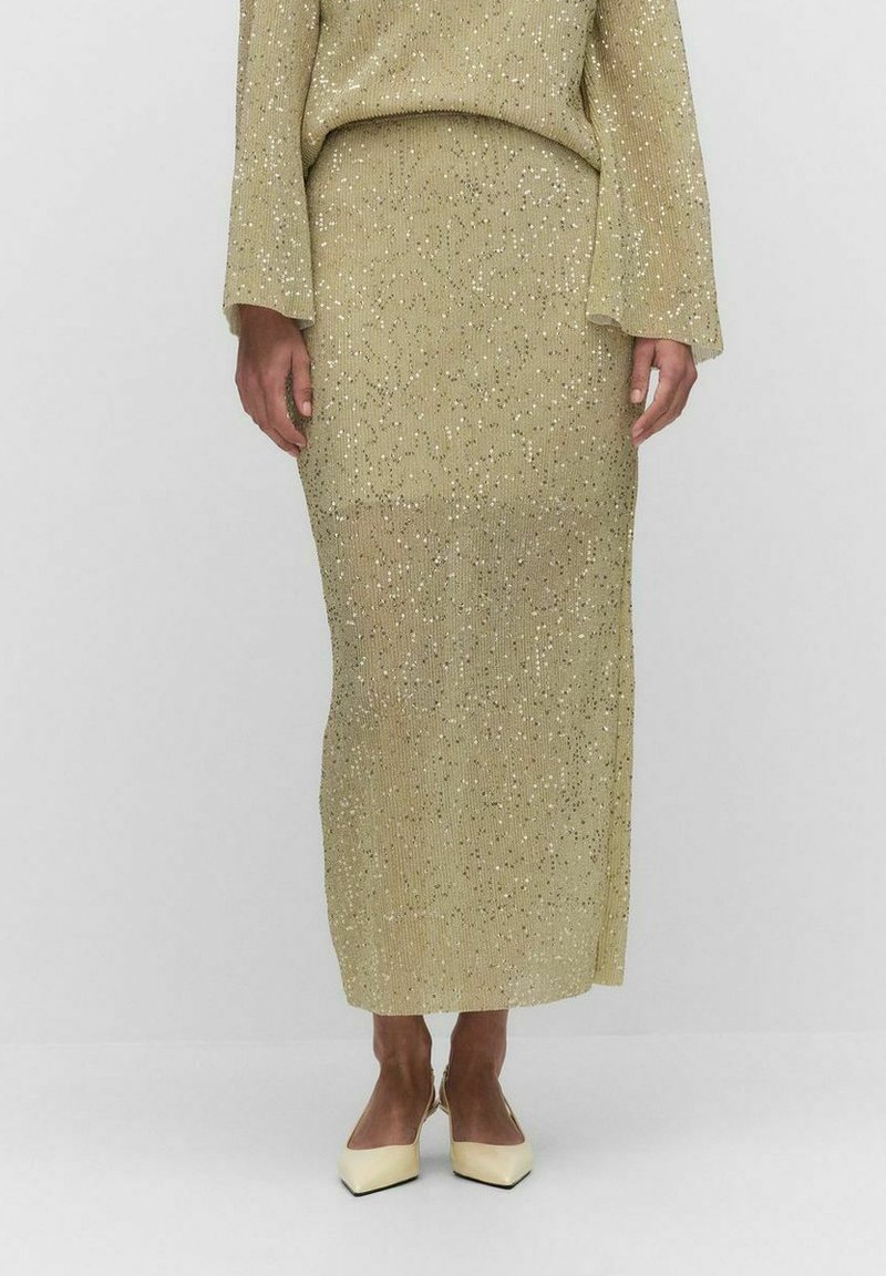 STOCKH LM Studio Cadenza sequin maxi skirt - Maksihame - gold