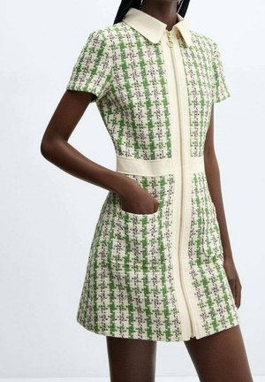 Vestido camisero - green