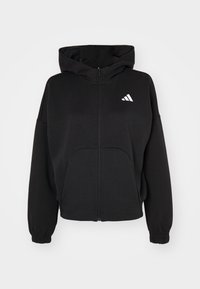 FUTURE ICONS SMALL LOGO FULL ZIP - Sweater met rits - black