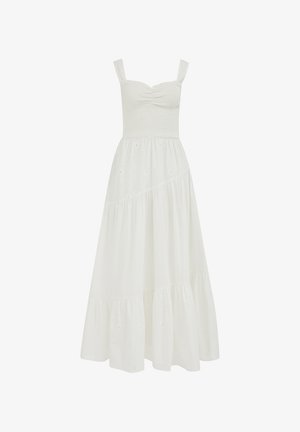 WE Fashion, Maxikleid - white