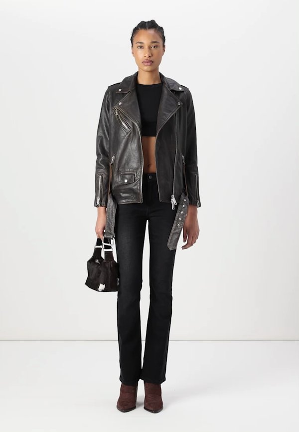 EXCLUSIVE BILLIE - Leather jacket4