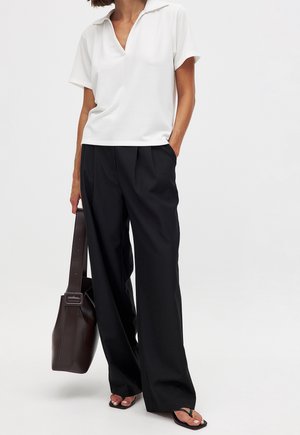 Trousers - black