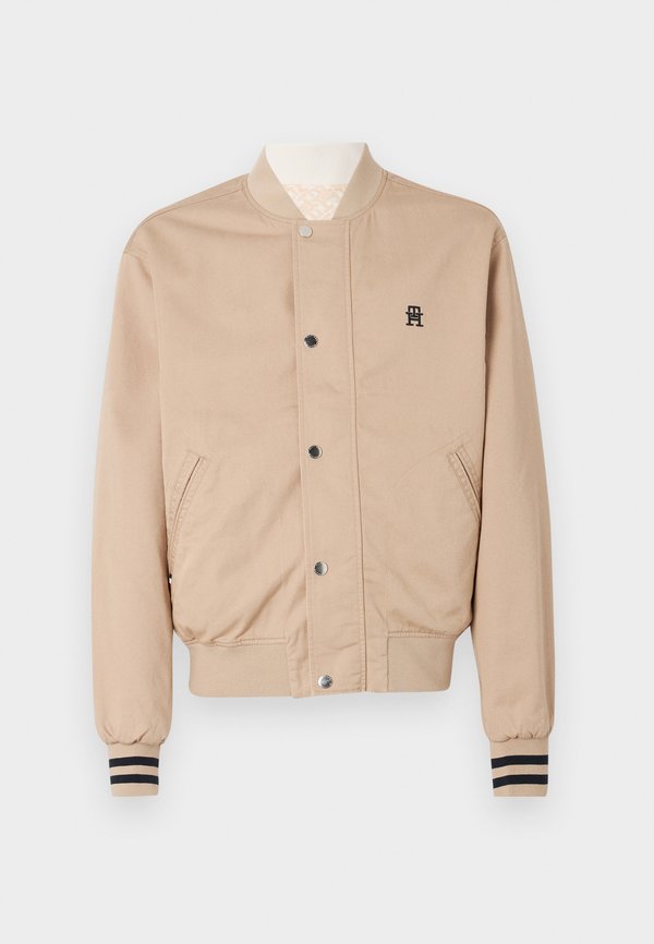 REVERSIBLE - Bomber Jacket - sandalwood2