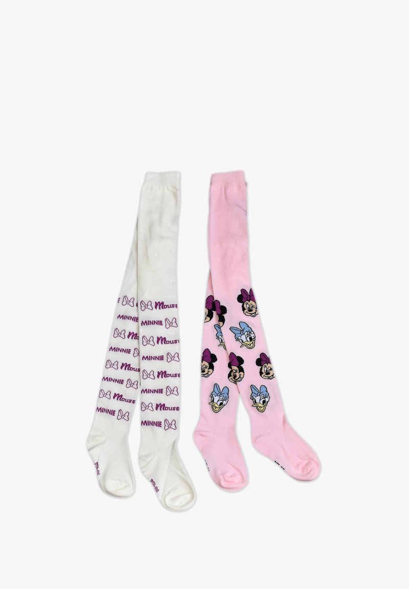 Knitting Machine Duck Pattern Disney Tights - rosa beige/light pink - Zalando
