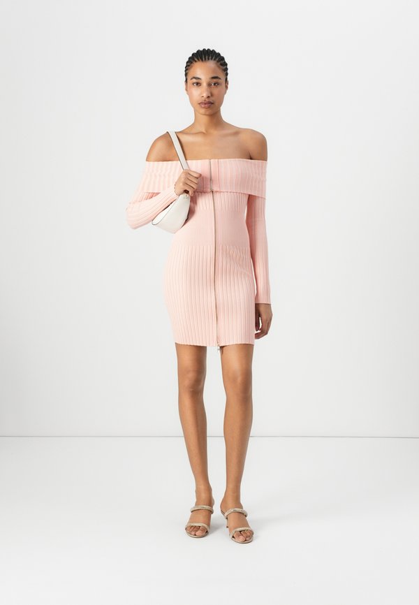 KATHRYN ZIPPED - Jumper dress - peach creme3