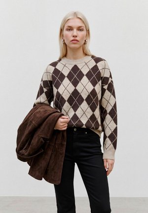 Vero Moda, VMHALO LS O-NECK PULLOVER BOO - Pullover - birch