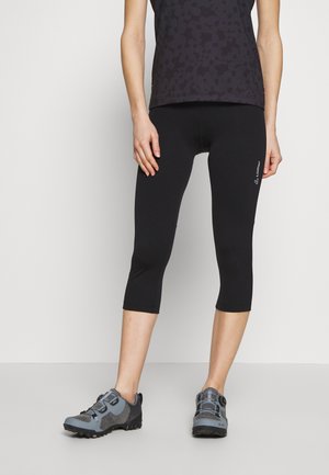 BIKE BASIC - Pantaloncini 3/4 - black