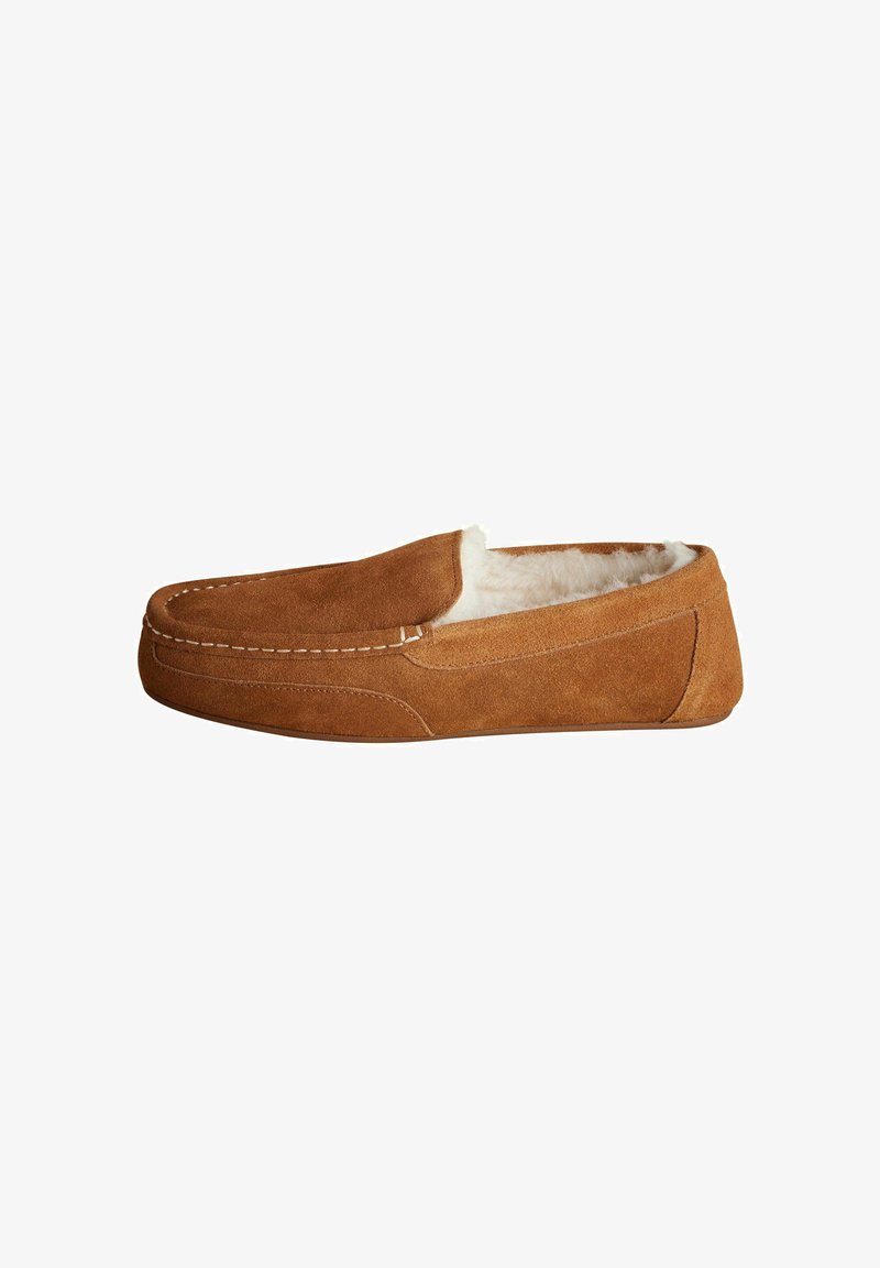 Next REGULAR FIT - SIGNATURE - Chaussons - tan brown