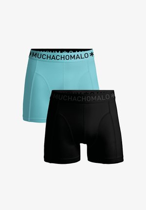MUCHACHOMALO 2 PACK - Boxer alsónadrág - black blue