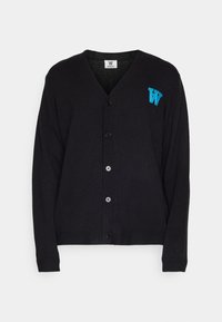 LEO CARDIGAN - Adīta jaka - black coffee