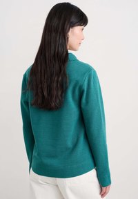 Seasalt Cornwall Majica z dolgimi rokavi - green emulsion