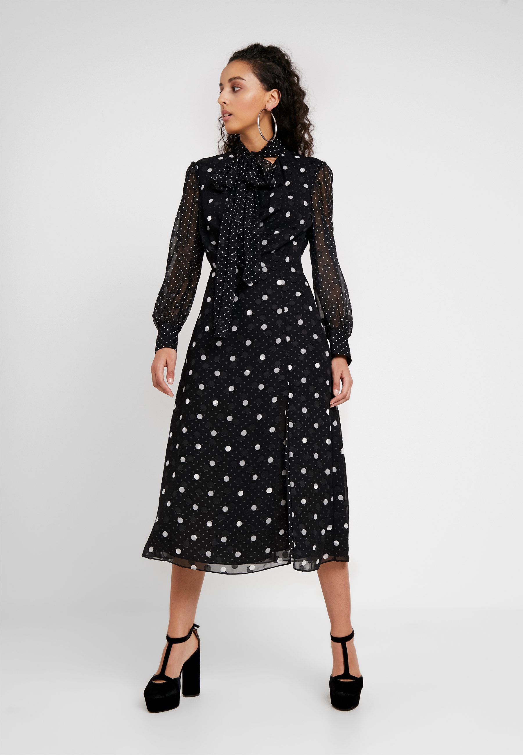 tommy hilfiger polka dot dress