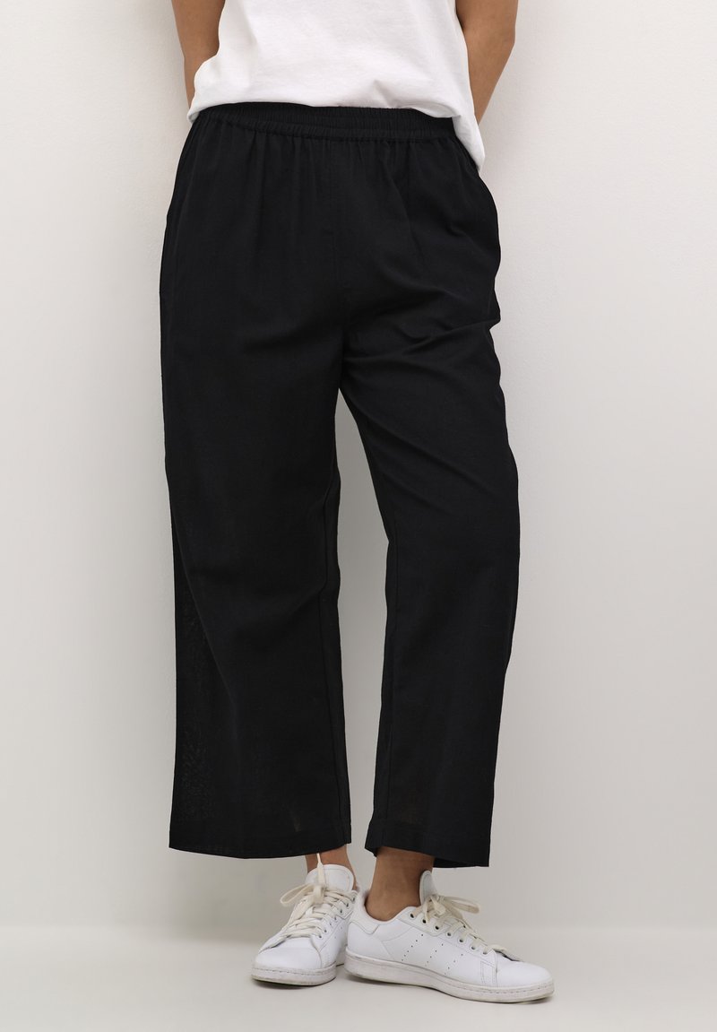 Kaffe VIGGA CULOTTE  - Hlače - black deep