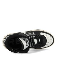 Replay Sneakers hoog - black white