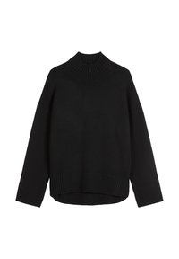 TURTLE NECK LONGSLEEVE - Camisola - black