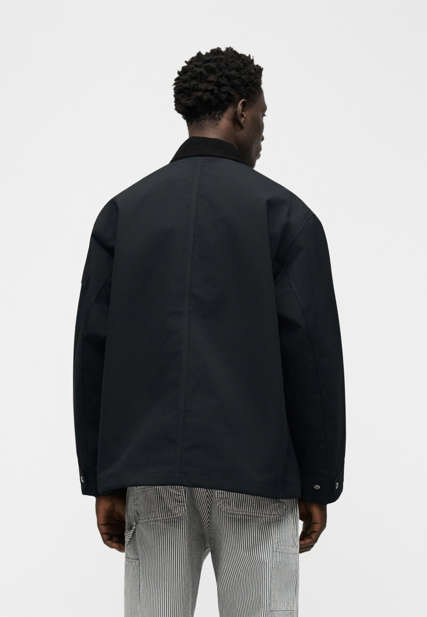Carhartt WIP CLAPTON JACKET - Übergangsjacke - black/schwarz