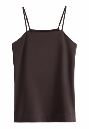 Next, Top - chocolate brown