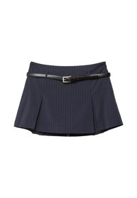 SMART STRIPED WITH BELT LOOPS  - Krilo A-kroja - mottled dark blue